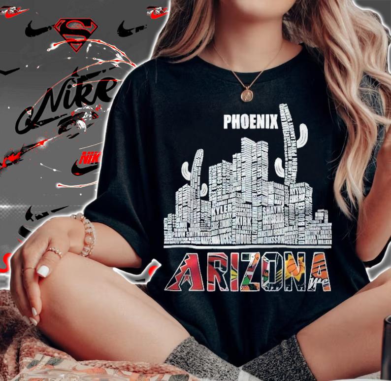 Phoenix Arizona city shirt t-shirt woman shirt