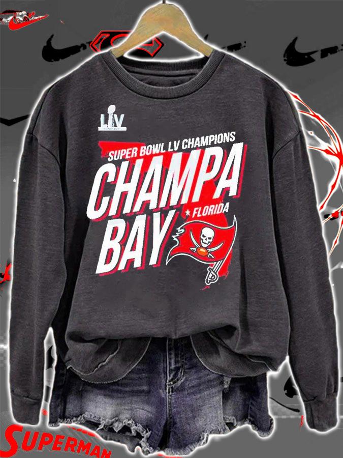 Tampa Bay Buccaneers Super Bowl Lv Champions Champa Bay Florida T-shirt t-shirt sweatshirt