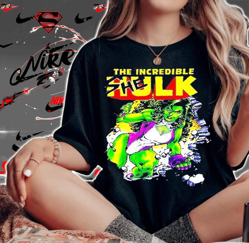 The Incerdible She Hulk Classic T-Shirt t-shirt woman shirt