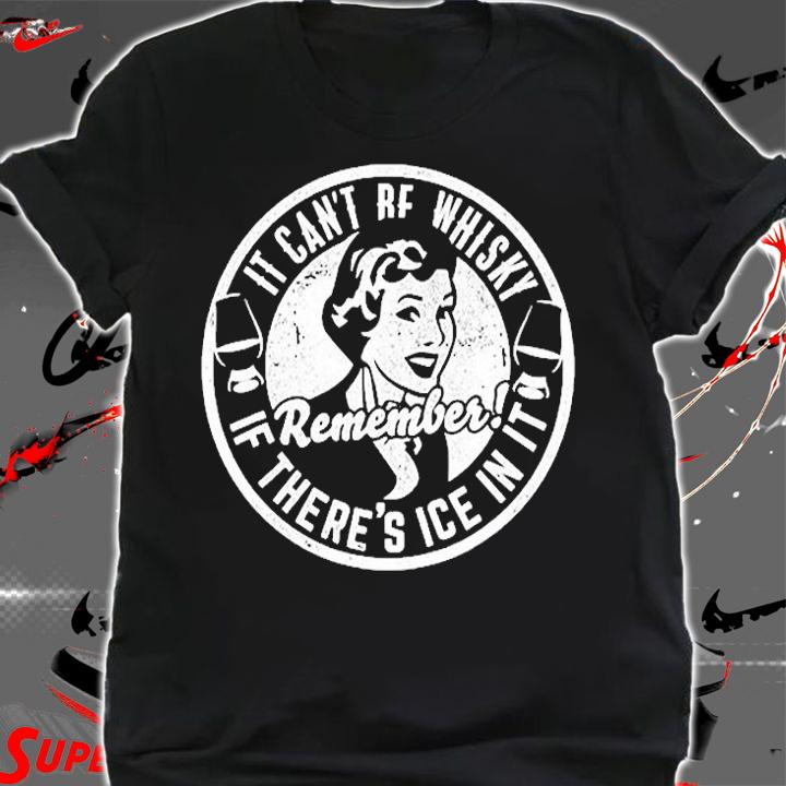 Whiskey Design Ice & Whisky The Original Whiskey T-Shirt t-shirt