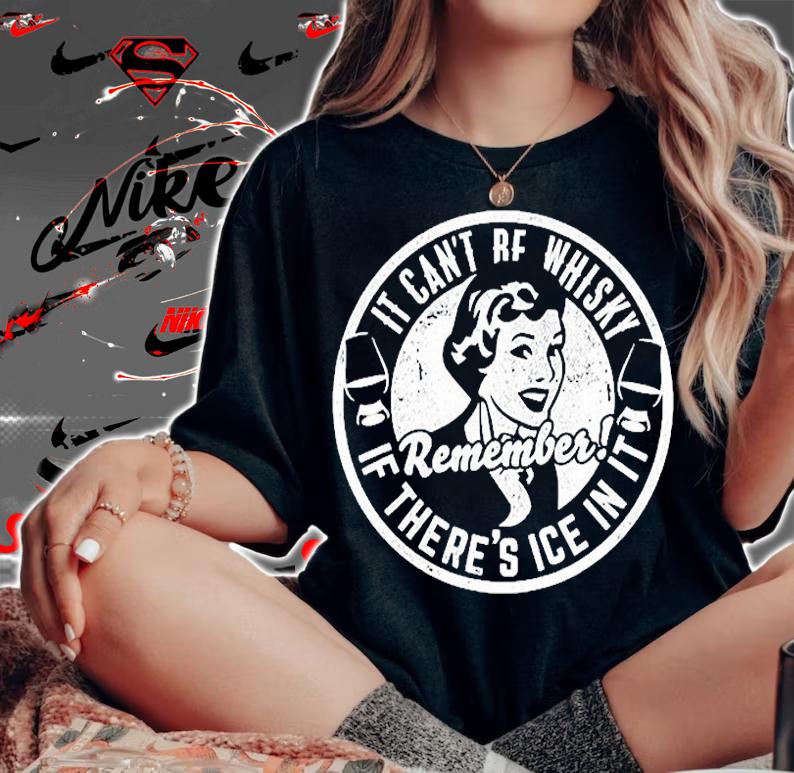 Whiskey Design Ice & Whisky The Original Whiskey T-Shirt t-shirt