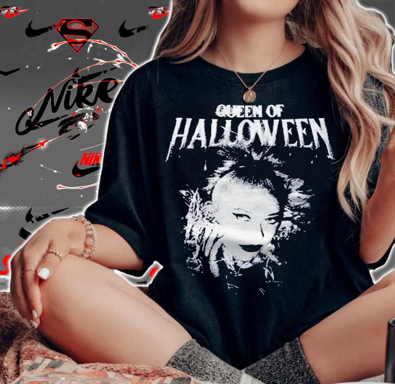 Christina Aguilera Queen of Halloween T-shirt t-shirt woman shirt