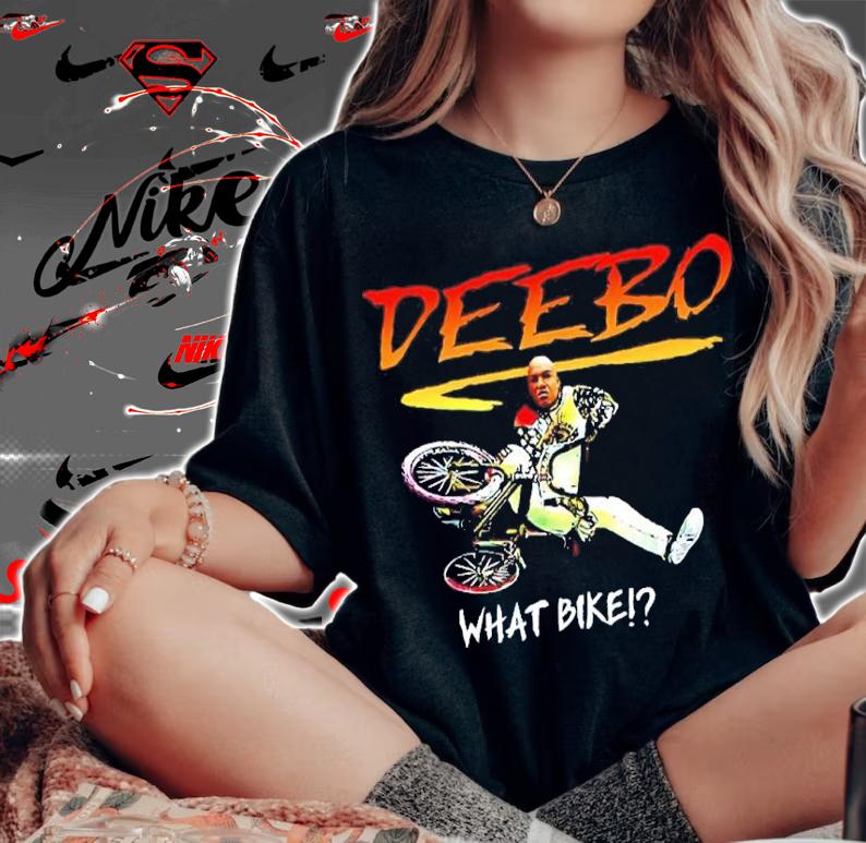 Deebo + RAD BMX Bike Parody Mashup Shirt t-shirt woman shirt