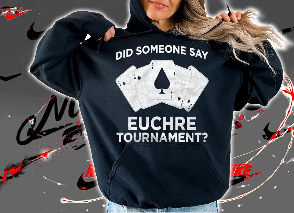 Funny Euchre Card Game Tournament Shirt t-shirt hoodie