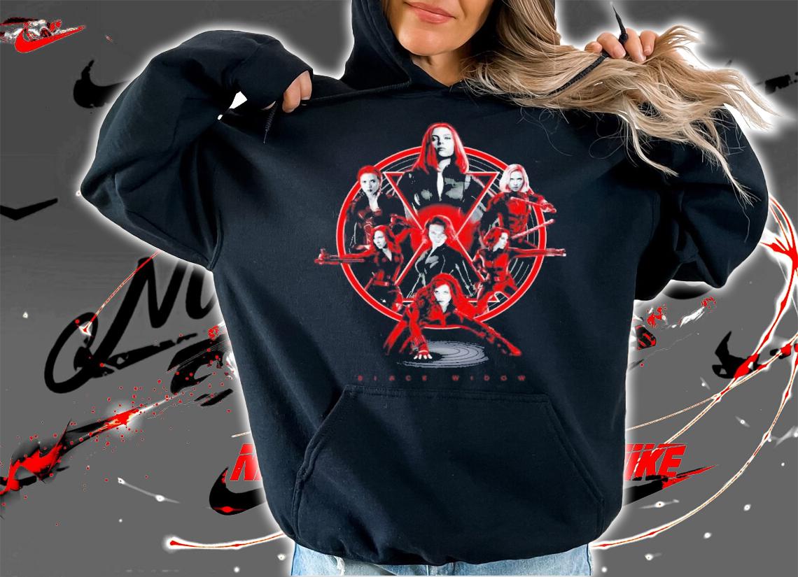 Marvel Avengers Black Widow Multiplied Shirt t-shirt hoodie