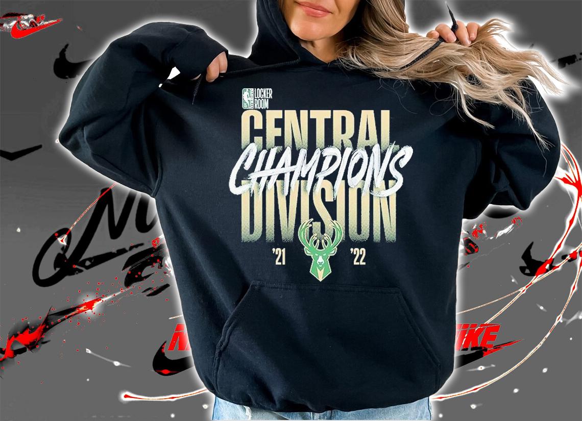 Milwaukee Bucks 2022 Central Division Champions T-Shirt t-shirt hoodie