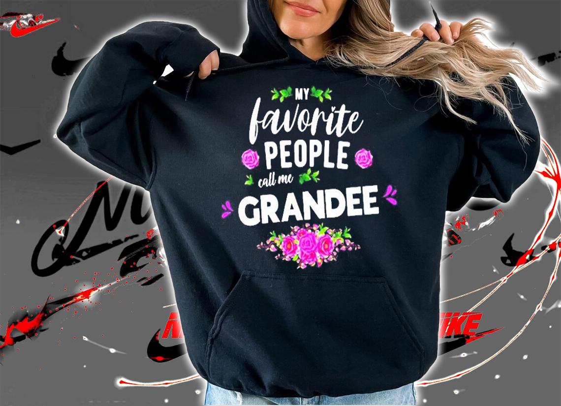 My Favorite People Call Me Grandee T-Shirt t-shirt