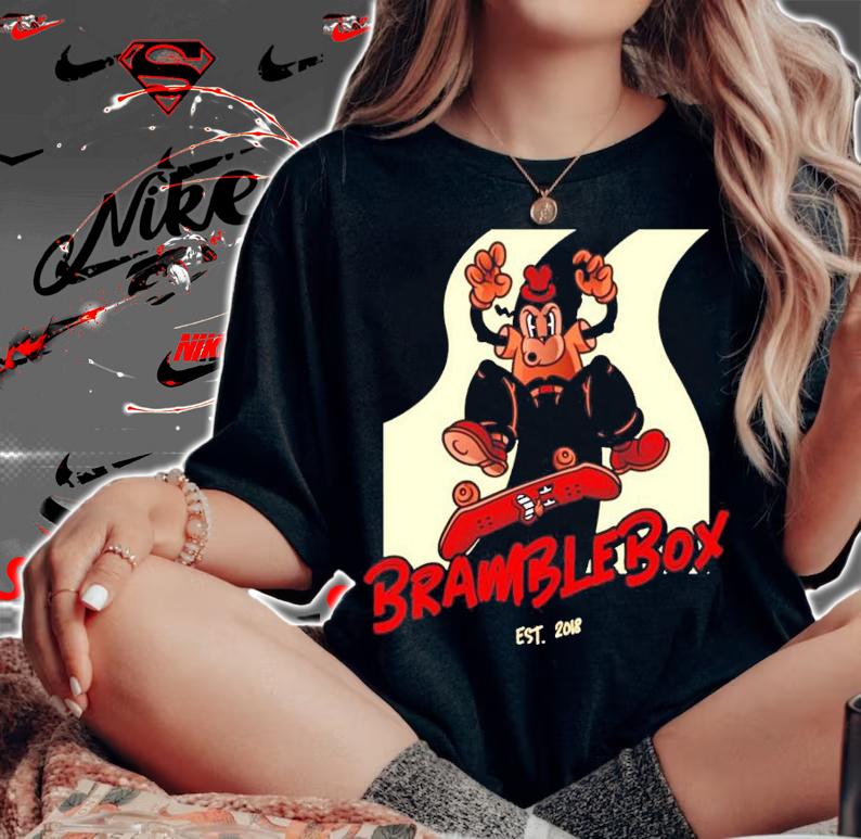 Rollo Skateboarding Bramble Box Shirt t-shirt woman shirt