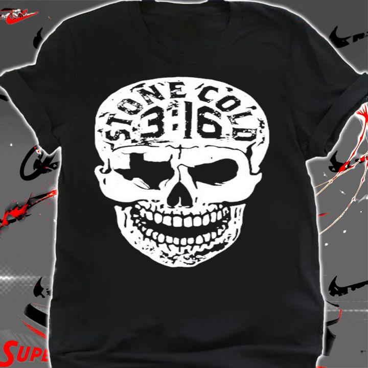 Stone Cold Steve Austin Texas Skull Shirt t-shirt