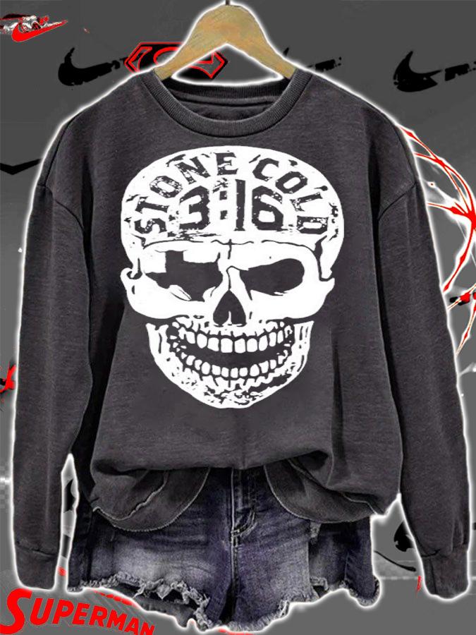 Stone Cold Steve Austin Texas Skull Shirt t-shirt
