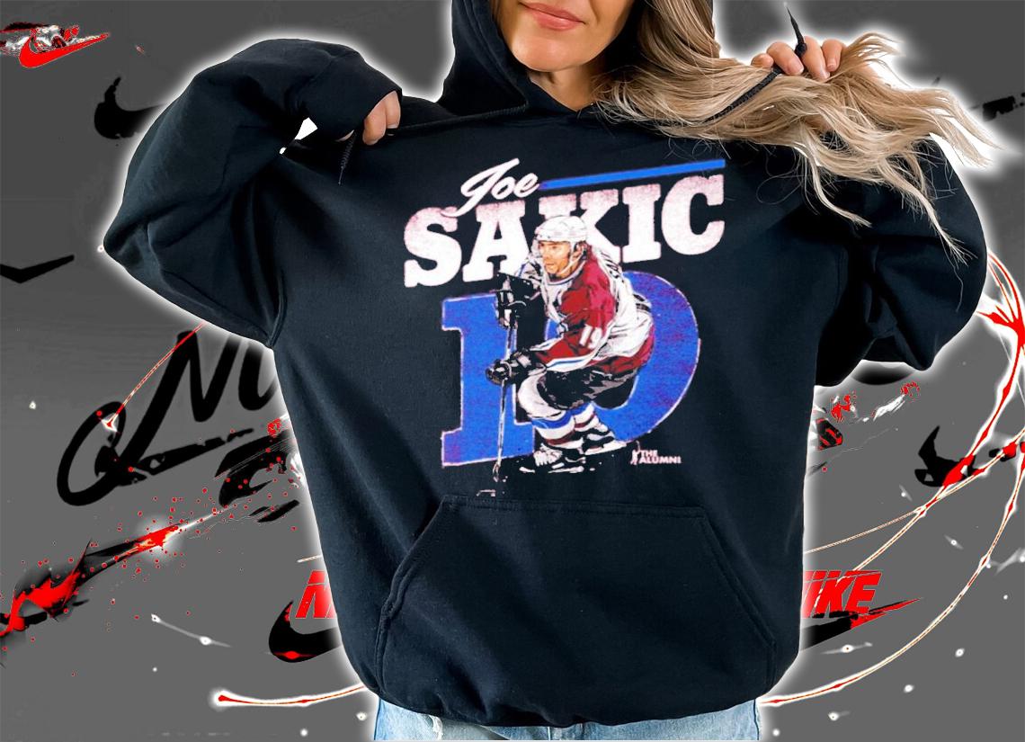 Joe Sakic Colorado Retro Hockey Signatures Shirt t-shirt hoodie