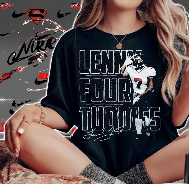 Leonard Fournette Lenny Four Tuddies signature T-shirt t-shirt woman shirt