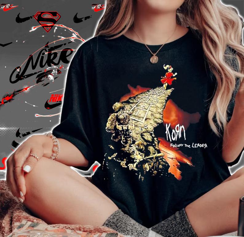 New Korn Follow The Leader Album Shirt t-shirt woman shirt