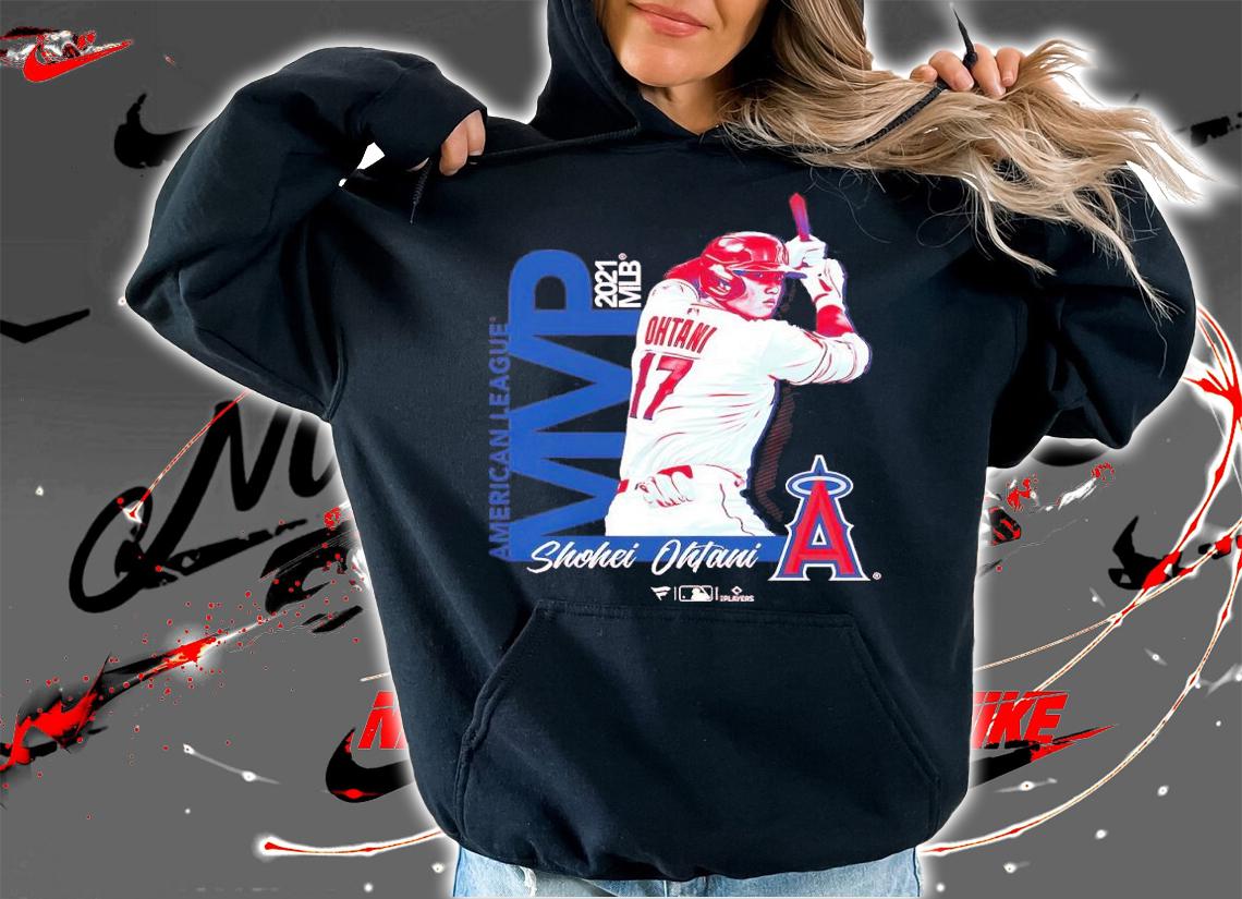 Shohei Ohtani Los Angeles Angels 2021 AL MVP Shirt t-shirt hoodie