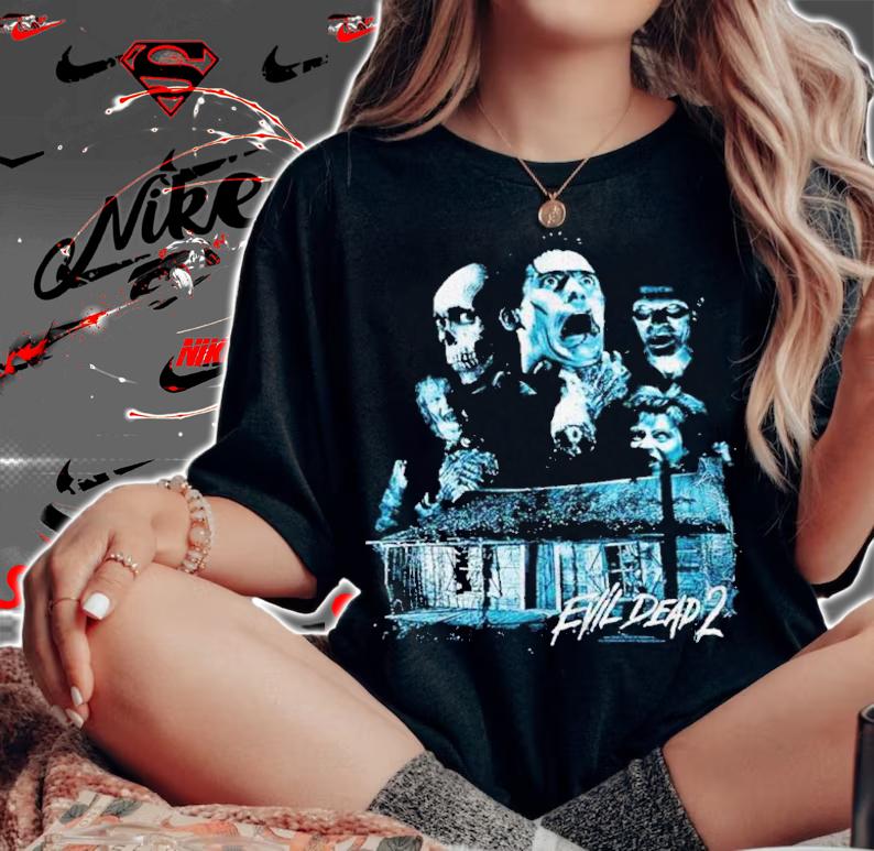 Evil Dead 2 Collage Shirt t-shirt woman shirt