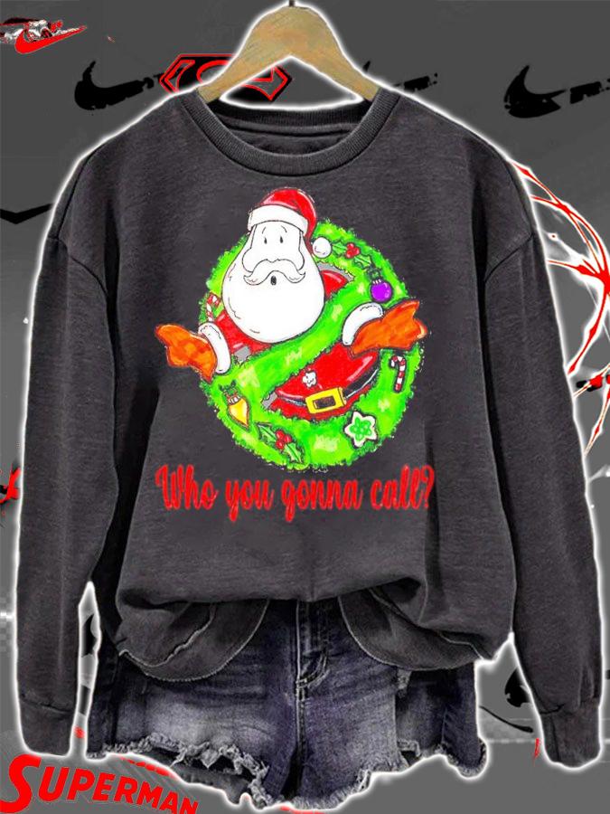 Ghostbuste Santa Who You Wanna Call Shirt t-shirt