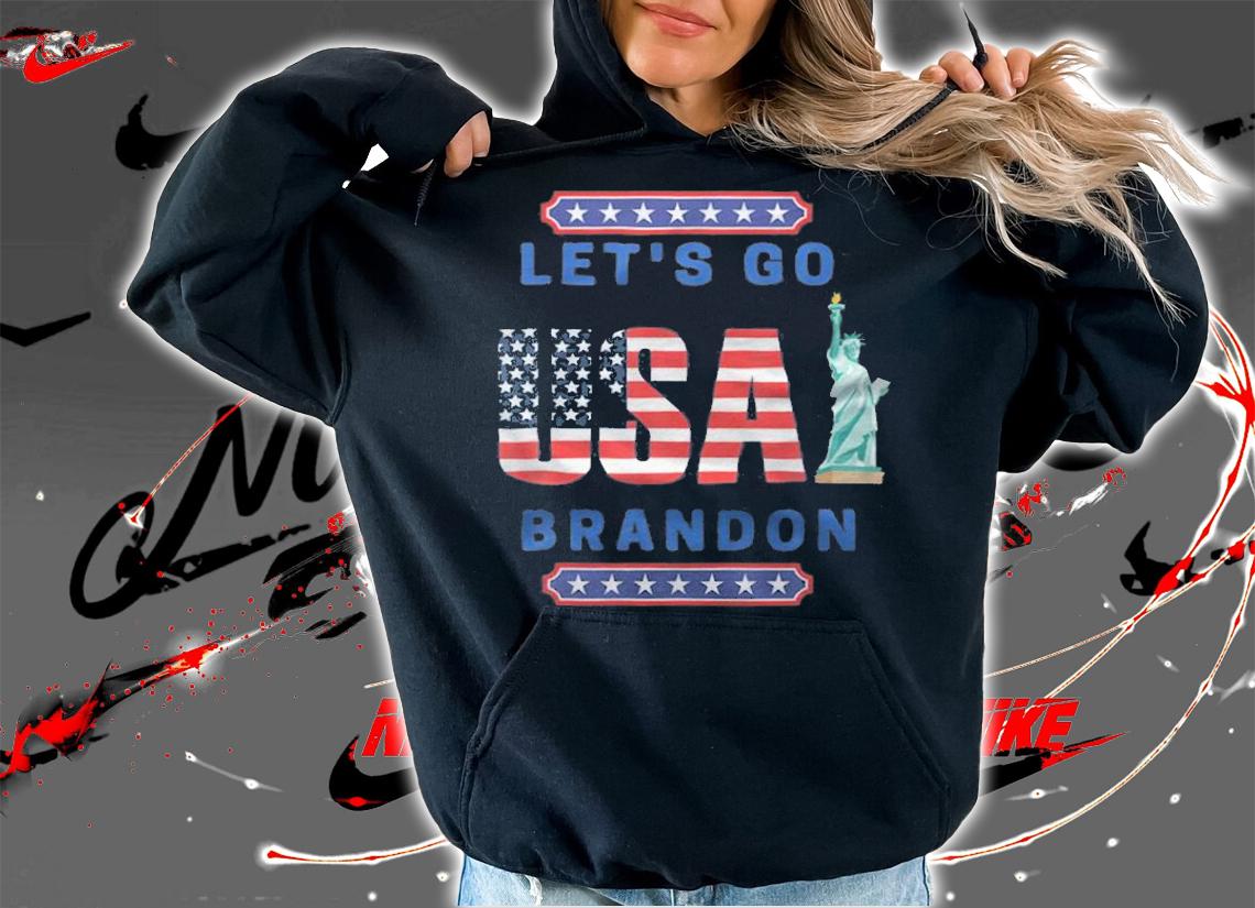Let's Go USA Brandon, Joe Biden Chant, Impeach Biden T-Shirt t-shirt hoodie