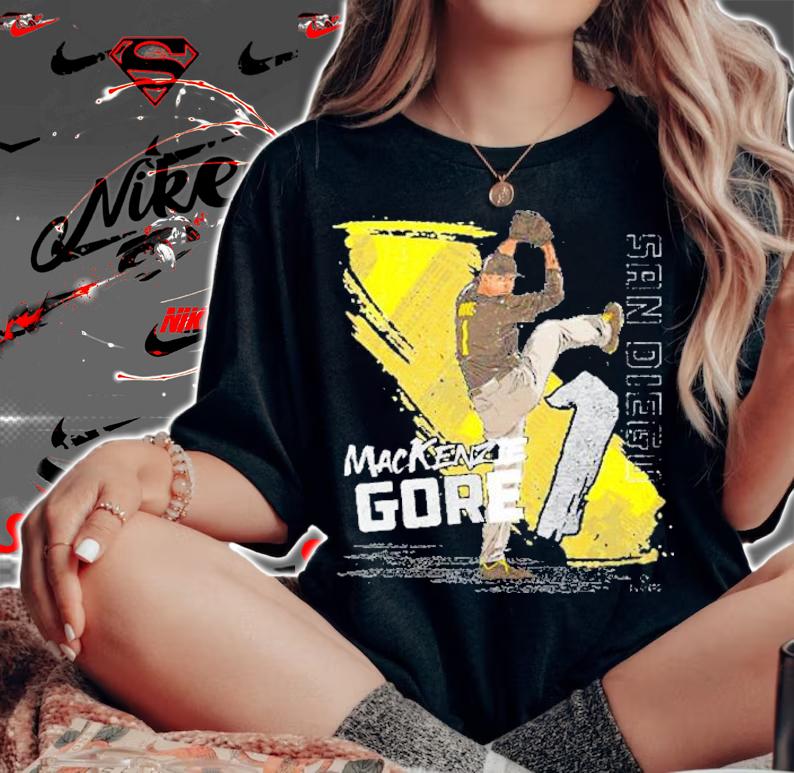 MacKenzie Gore San Diego State Baseball Shirt t-shirt woman shirt
