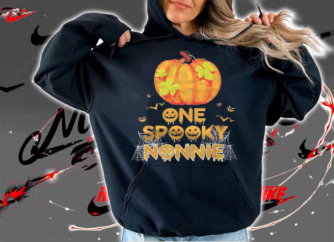 One Spooky Nonnie Funny Family Halloween Matching Gifts Shirt t-shirt