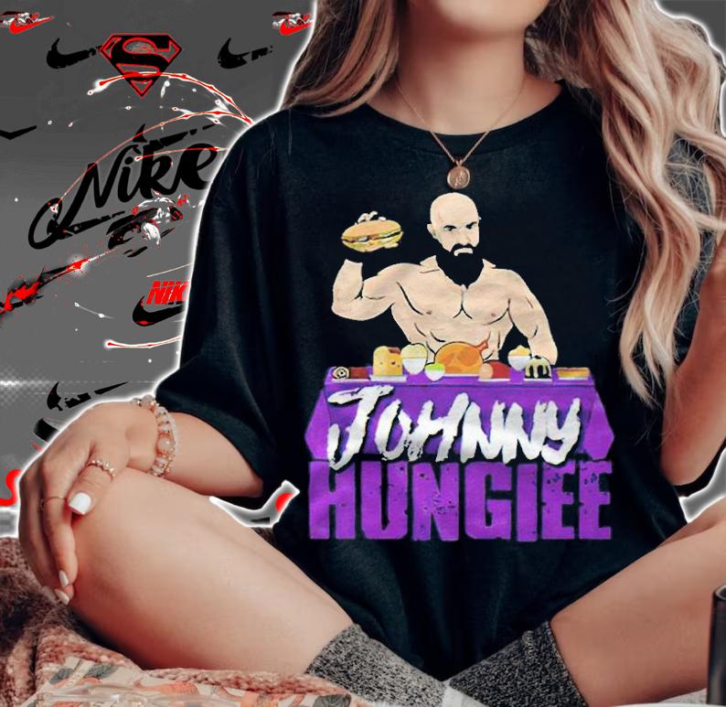 The Elite Johnny Hungiee hamburger T-Shirt t-shirt woman shirt