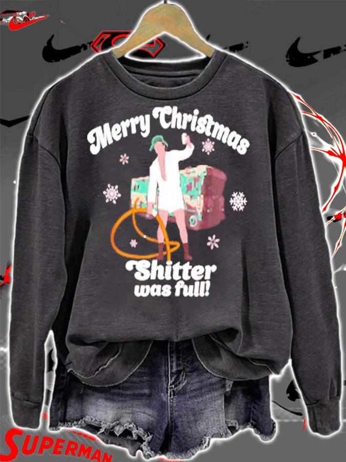 Merry Christmas Shitter Was Full Vacation T-Shirt t-shirt