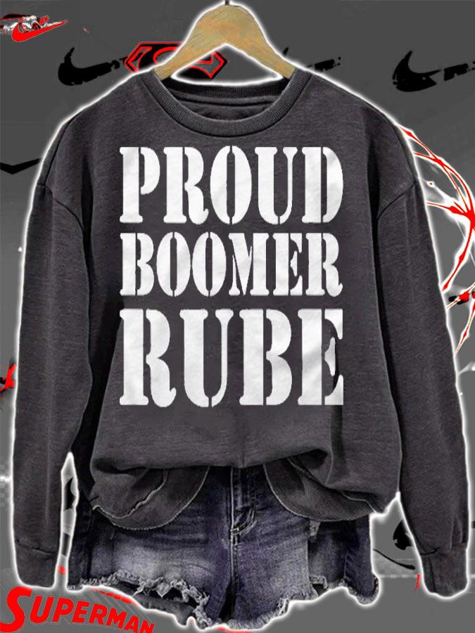Proud Boomer Rube Donald Trump 2024 Ver2 Shirt t-shirt sweatshirt