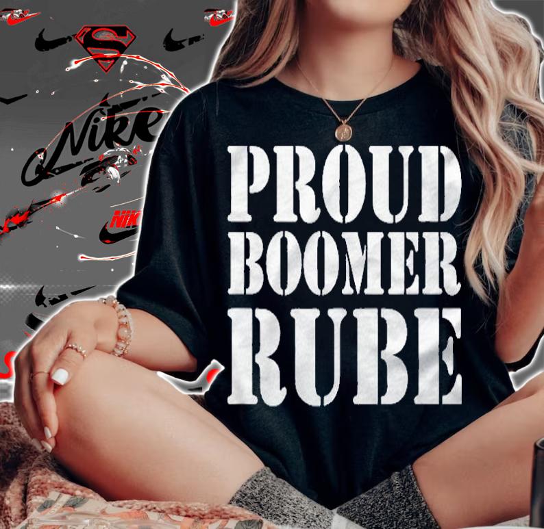 Proud Boomer Rube Donald Trump 2024 Ver2 Shirt t-shirt woman shirt