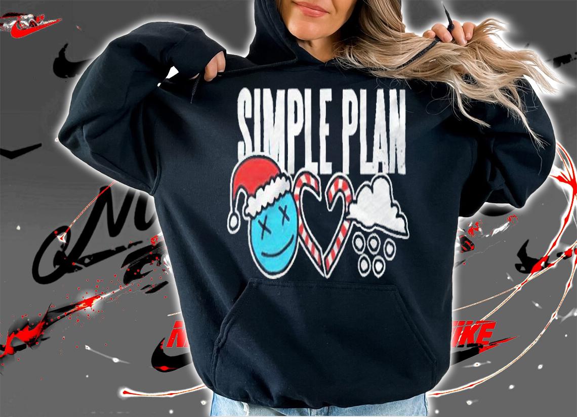 Simple Plan Christmas icon T-shirt t-shirt hoodie