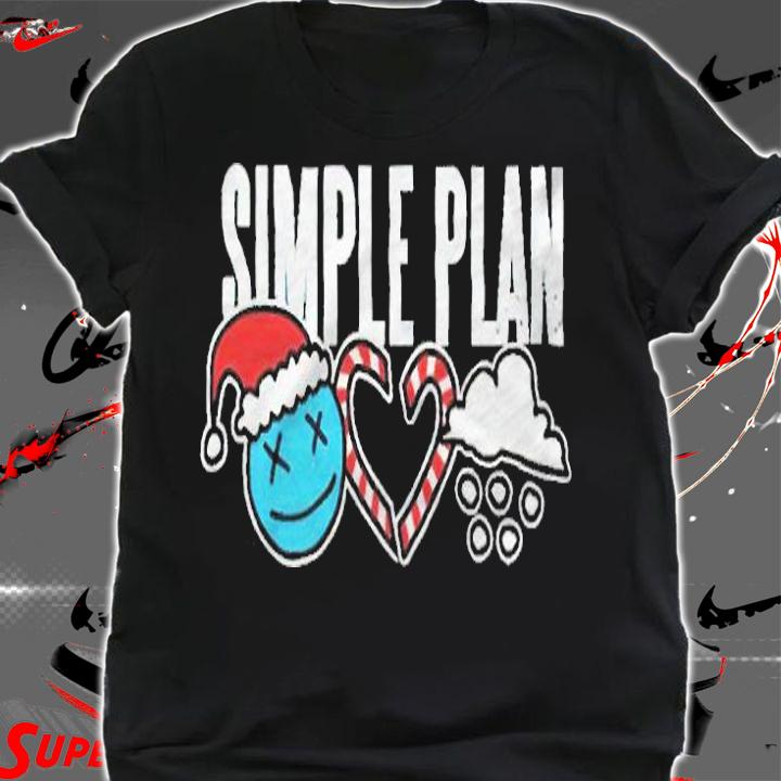 Simple Plan Christmas icon T-shirt t-shirt shirt