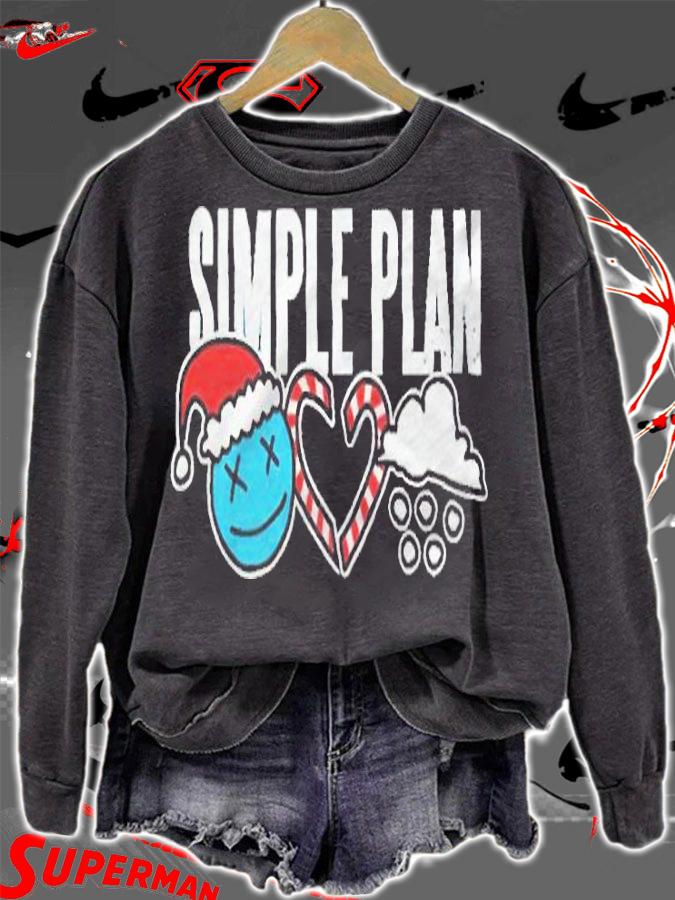 Simple Plan Christmas icon T-shirt t-shirt sweatshirt