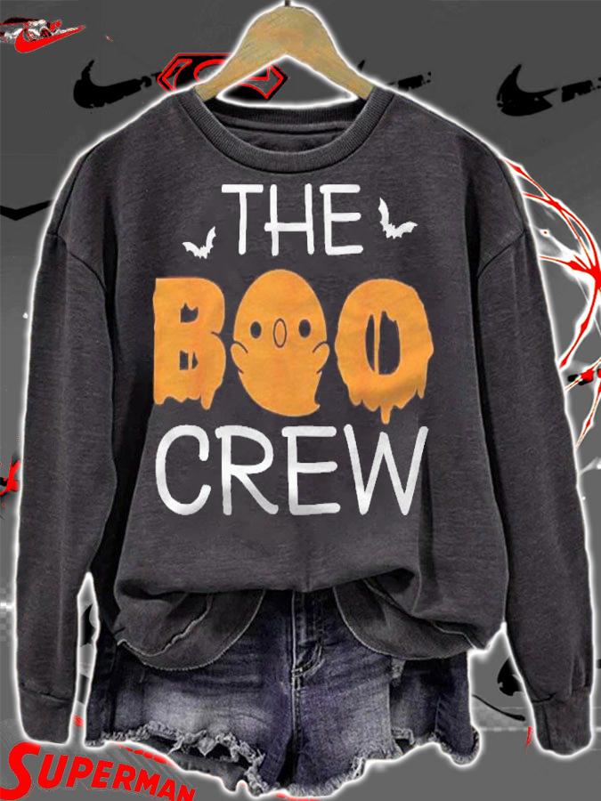 The Boo Crew Funny Matching Halloween Family Halloween Shirt t-shirt sweatshirt