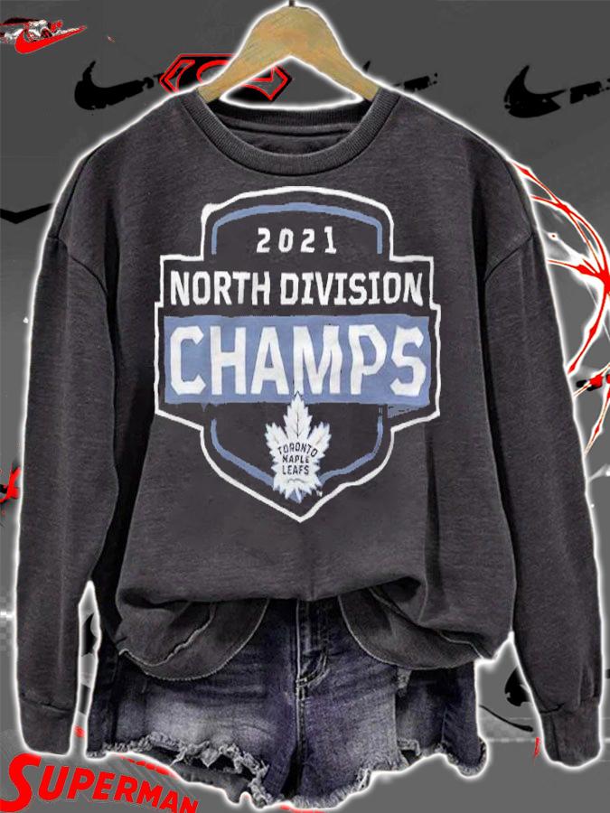Toronto Maple Leafs 2021 North Division Champions Coming At You Shirt t-shirt sweatshirt