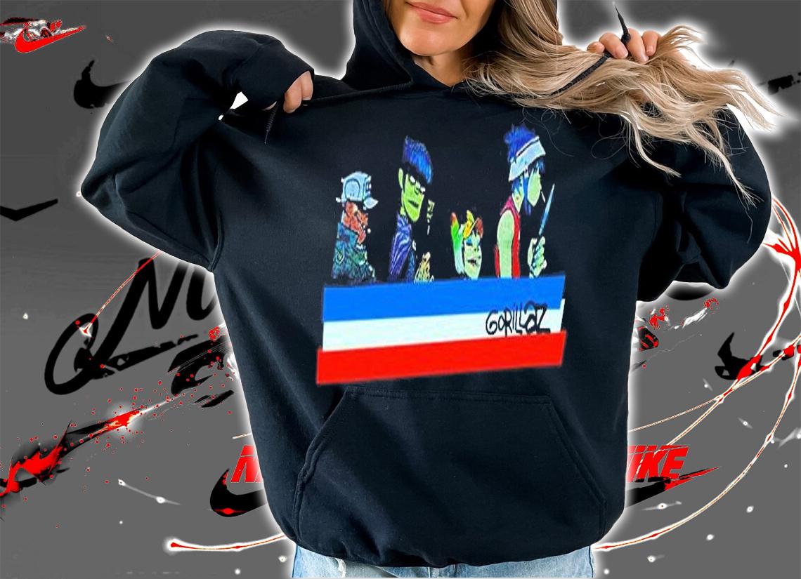 Crescentfreshgoods Gorillaz T-Shirt t-shirt hoodie