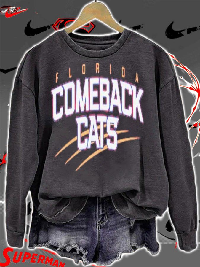 Florida Comeback Cats Hockey Shirt t-shirt sweatshirt