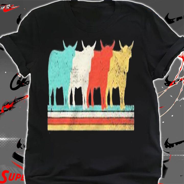 Highland Cow Scottish Vintage Shirt t-shirt shirt