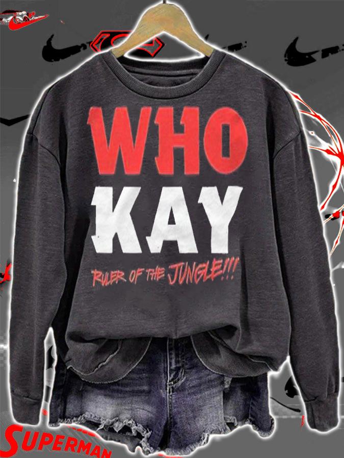 Kay Adams who Kay ruler of the jungle T-shirt t-shirt sweatshirt