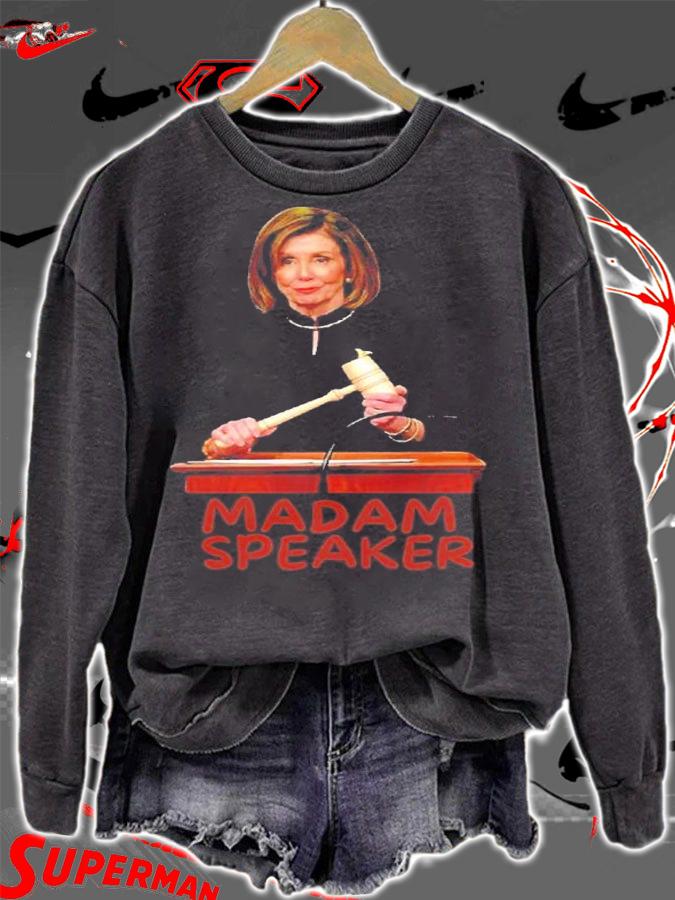 Official Nancy Pelosi Politics Madam Speaker Shirt t-shirt sweatshirt