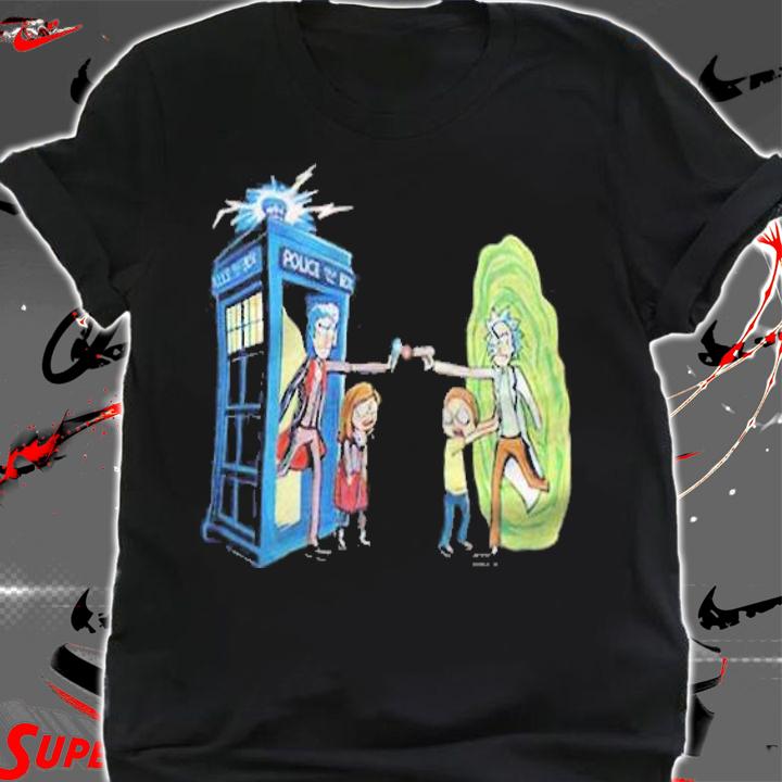Rick and Morty Doctor Who T-shirt t-shirt