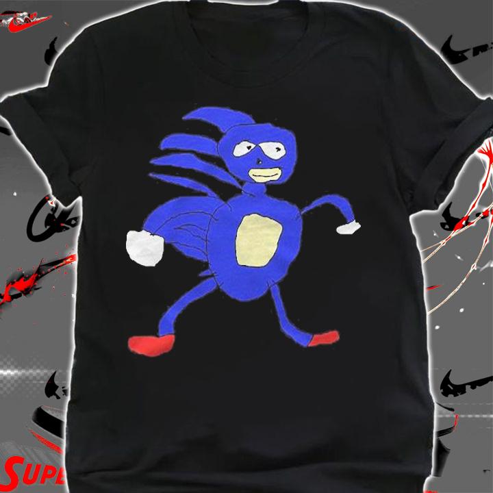 Sanic Hegehog Sanic Paint Meme Pullover Shirt t-shirt shirt
