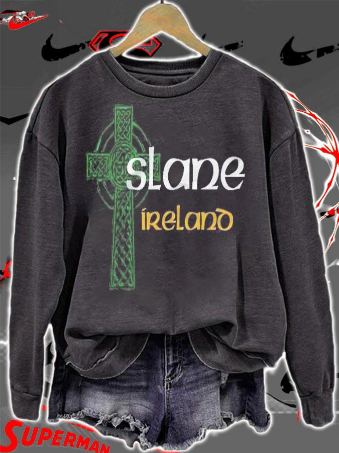 Slane Meath Ireland County Crest Vintage T-shirt t-shirt sweatshirt