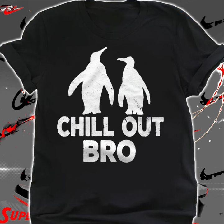 Chill Out Bro Penguin Gift Funny Animal Cool Penguin Pj Shirt shirt