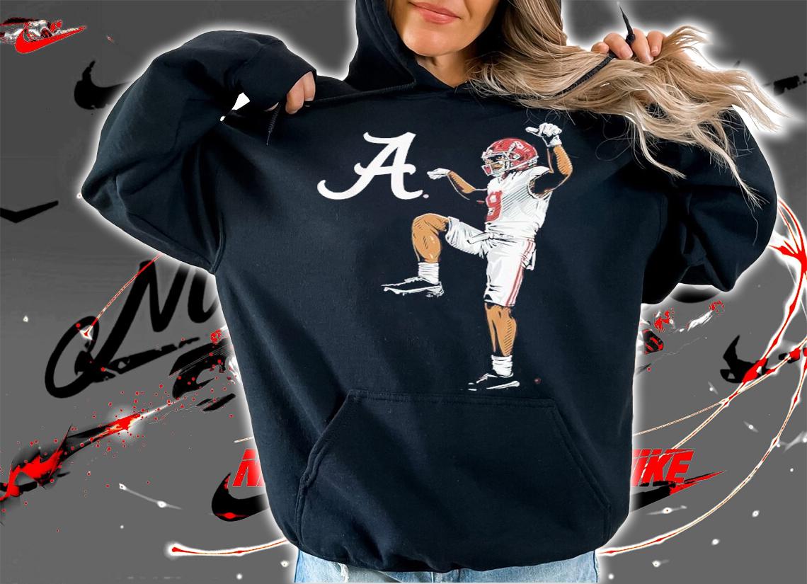 John Metchie Celebration Alabama shirt