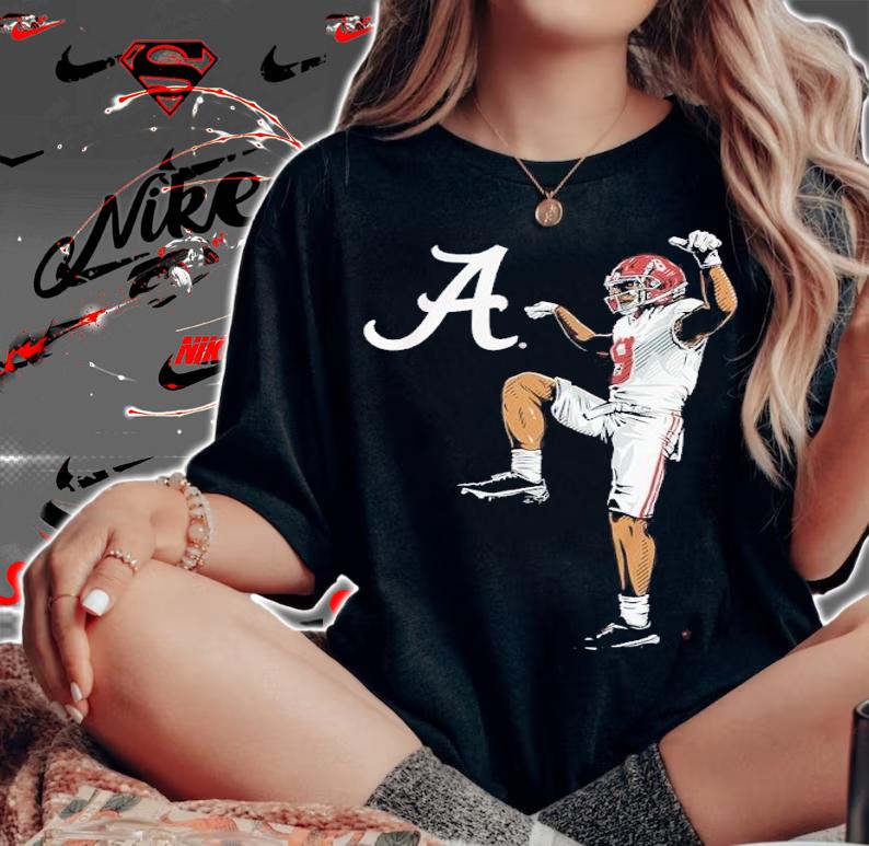 John Metchie Celebration Alabama shirt