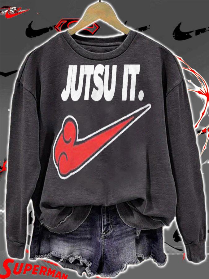 Jutsu It Funny Parody Jiu Jitsu Gift Bjj Art Shirt sweatshirt