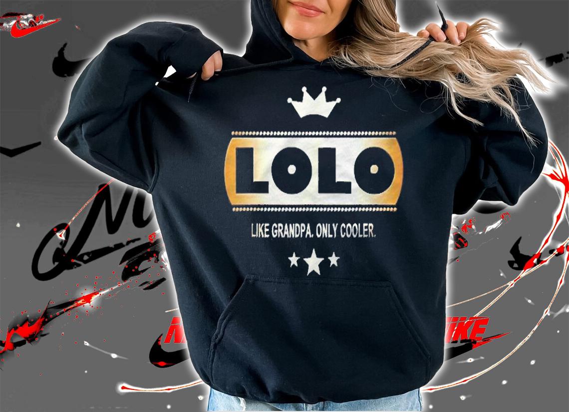 Lolo Like Grandpa Only Cooler Tee-Shirt In Filipino Shirt