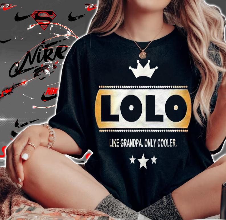Lolo Like Grandpa Only Cooler Tee-Shirt In Filipino Shirt