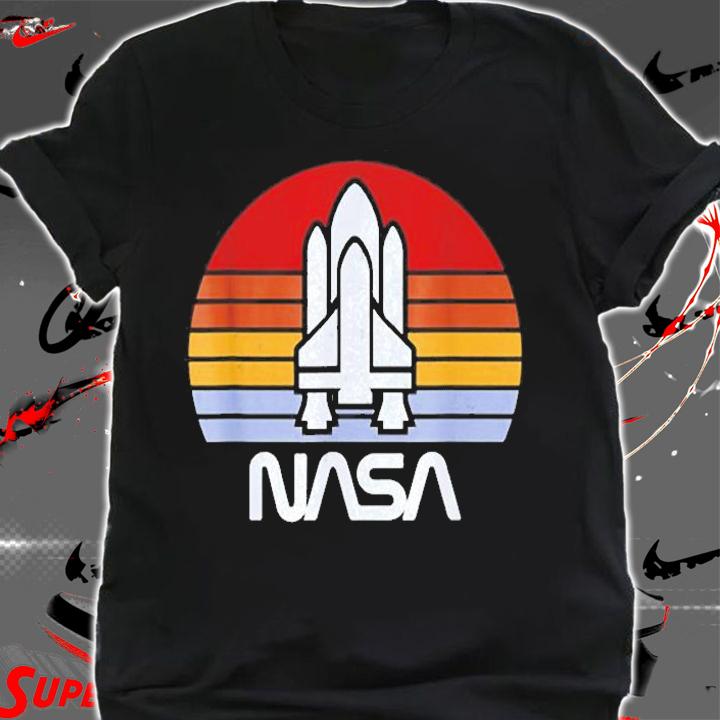 Nasa Vintage Retro 70s Nasa Shuttle Launch T-Shirt shirt