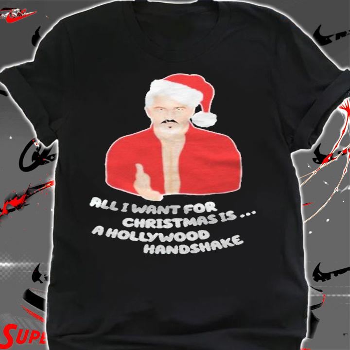 Paul Hollywood all I want for Christmas is a Hollywood Handshake T-shirt shirt