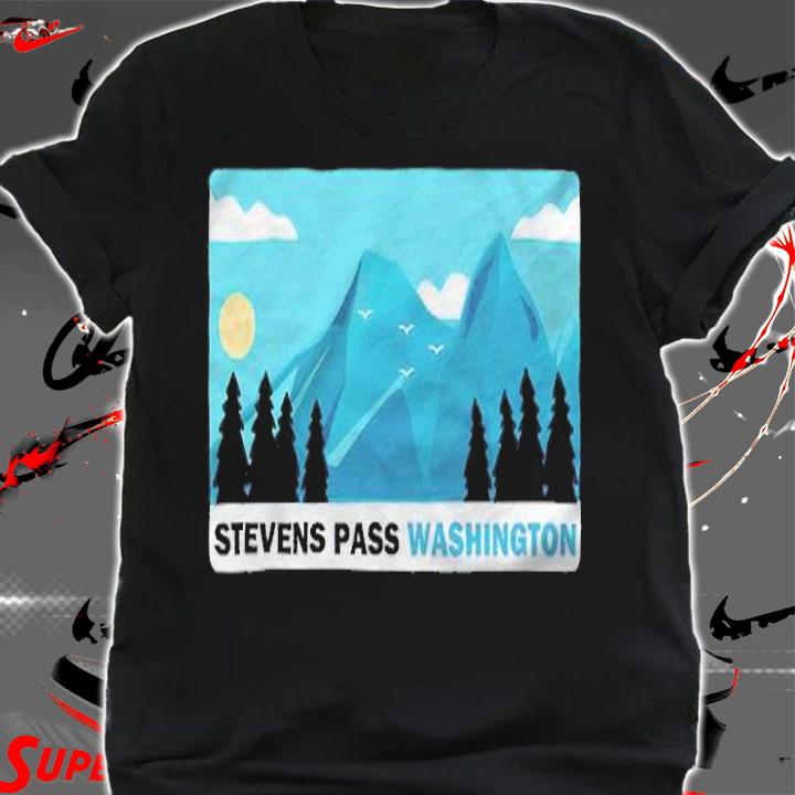 Stevens Pass Mountains Washington T-shirt shirt