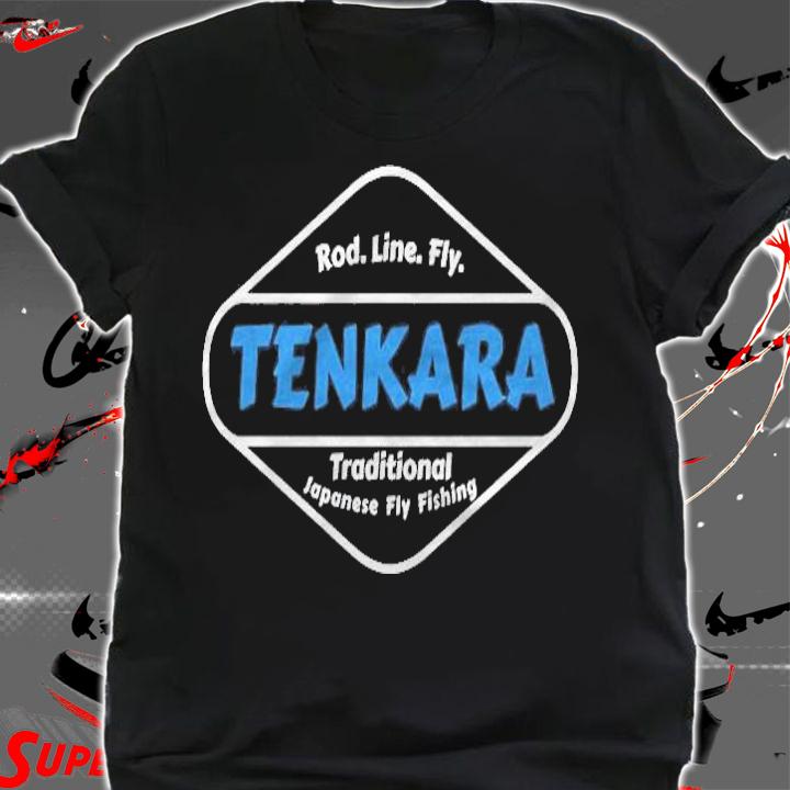 Tenkara Rod Line Fly Premium T-shirt